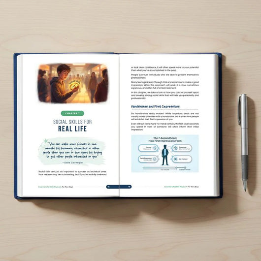 Essential Life Skills Playbook For Teen Boys
